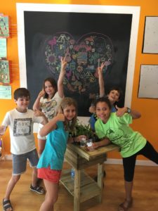 English summer house in Sarrià. Activities and workshops in English.